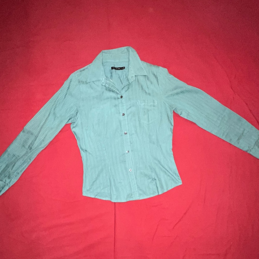 Green Button Down Shirt